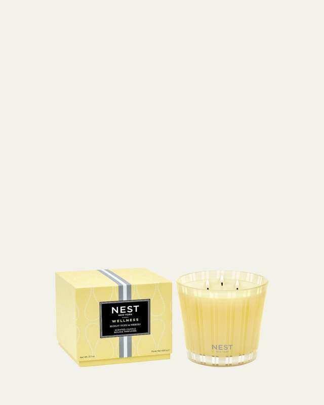 Sunlit Yuzu & Neroli 3-Wick Candle, 600g